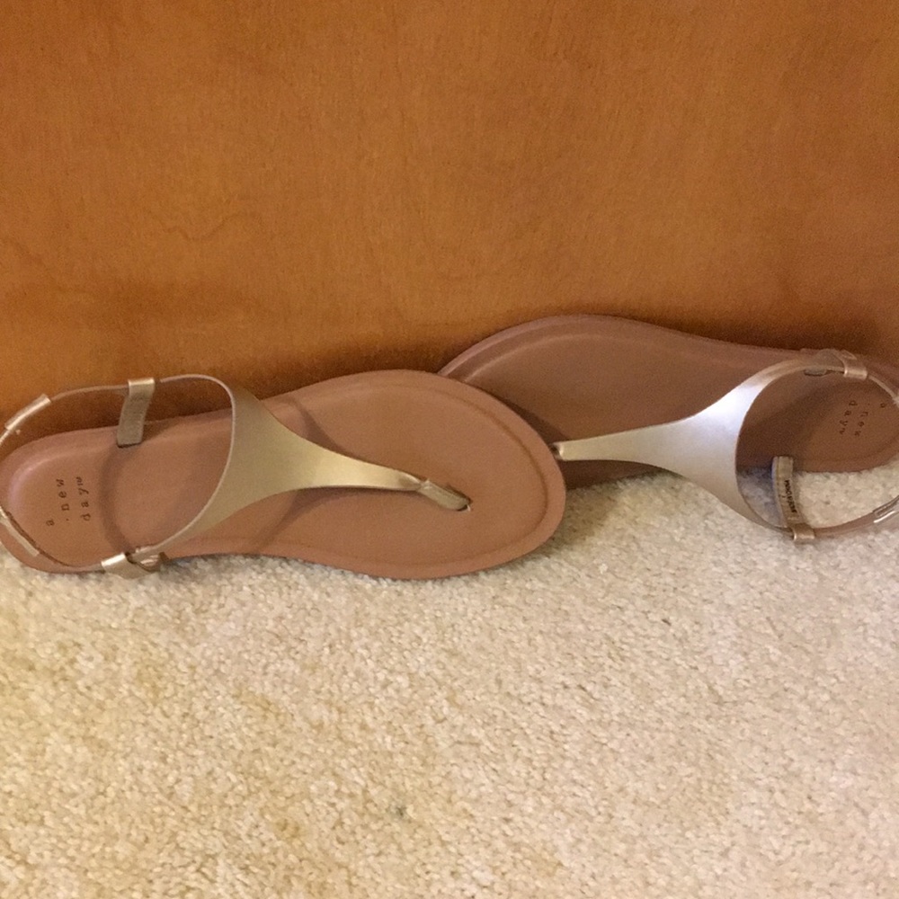 A new day 7 sandals